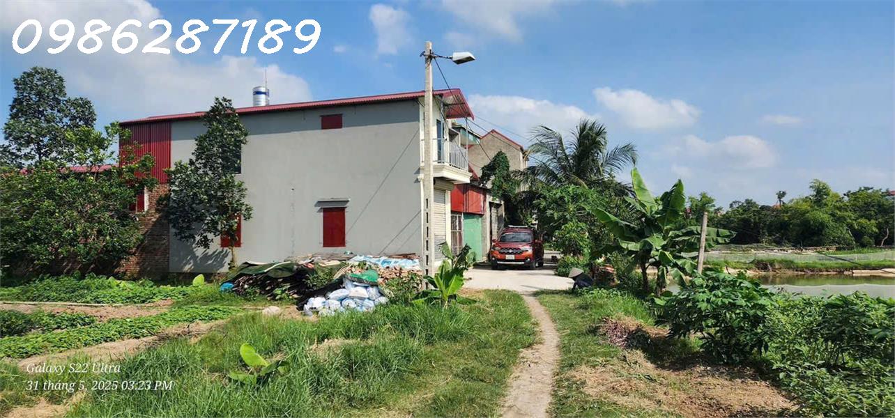 BÁN LÔ ĐẤT 88,1M² TẶNG NHÀ 2 TẦNG SẴN Ở – TẠI THỊ TRẤN THỨA - LƯƠNG TÀI - BẮC NINH - Ảnh 1